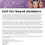 Alternatives for Women seeks board members
