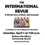 International Revue a Wellington Foodbank fundraiser