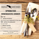 Celebrate the season with Springtide Winemakers' Dinner Sunday
