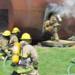 PEC firefighters 'feel the heat'