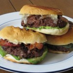 ITALIAN BURGERS WITH ASIAGO & BACON