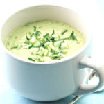 GRILLED CUCUMBER DILL SOUP
