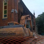 They tore down the church on Sunday - timeline