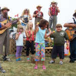 Hand clapping good time at Hillier Park Day