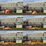 Giant pumpkin explodes in fundraiser