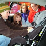 Car seat clinic helps children get home safely