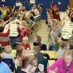 Sophiasburgh students enjoy Christmas feast of local slow food 