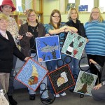 ArtWorks students donate mosaic to library