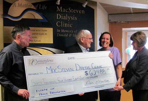 Broughton donation