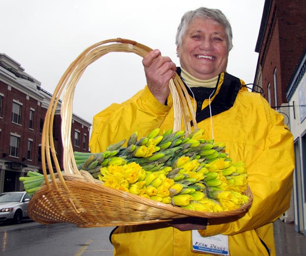 Daffodil Days Canadian Cancer Society Fran Renoy