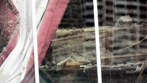DemorestvilleTownHallwindow ceiling collapsed at town hall Demorestville