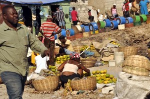 typical market in Haiti