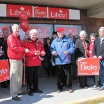 Peter Tinsley Picton campaign office opens