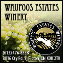 Waupoos Estates Winery open for Countylicious