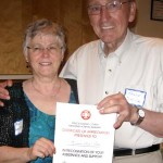 Prince Edward County Memorial Hospital Auxiliary honours the Picton Kiwanis Club