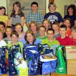 St. Greg's students help fill the food bank