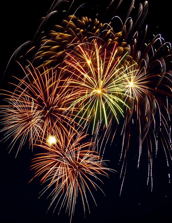 BS Picton fireworks