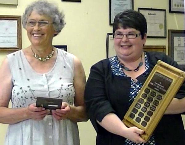 Helen Williams and Jennifer Johnston