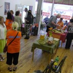 NDP's Sherry Hayes on the campaign trail