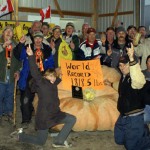 World record pumpkin weighed at Wellington