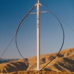 Funding supports research to test five-blade Darrieus wind turbine