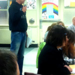 Grade 8 students learn why PECI students are Proud to be Panthers