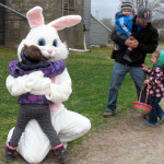 Easter Bunny makes rare appearance at Junior Farmers' Egg Hunt