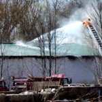 Firefighters quickly knock down blaze in Bloomfield