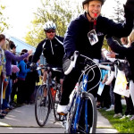Officers 'Pedal for Hope' that childhood cancer can be cured