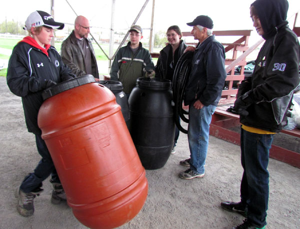 rain barrels