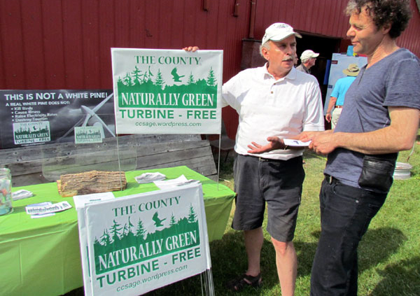 wind turbine rally PEC