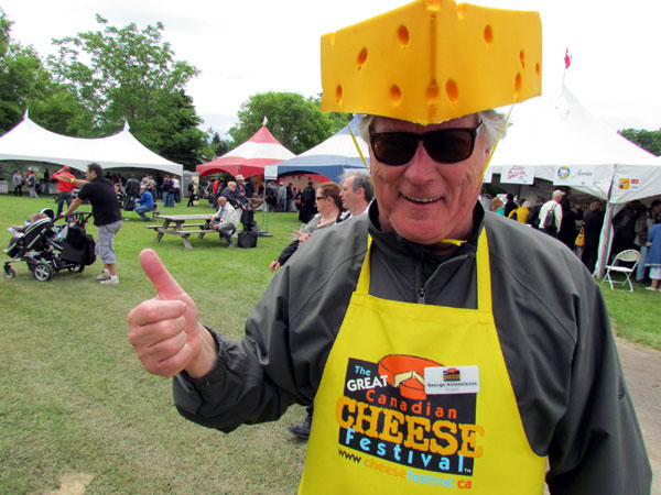 Great Canadian Cheese Festival founder Georgs Kolesnikovs
