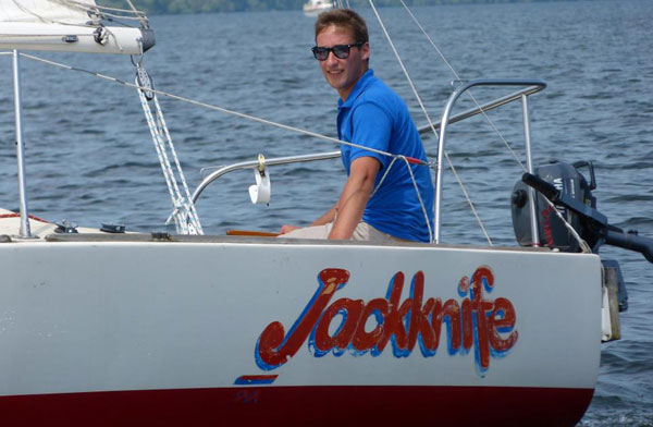On August 25th Sandy Macpherson will embark on a nearly 450 nautical mile sail around Lake Ontario. 