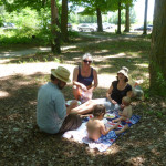 Foster families enjoy great day at the beach