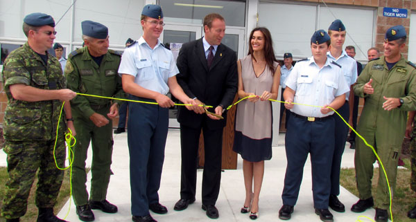 hanger ribbon cutting