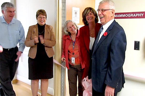 QHC dig mam ribbon cutting
