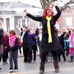 County stops traffic in One Billion Rising campaign