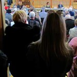 Gilead hearing first day: Full house at Sophiasburgh Town Hall in Demorestville