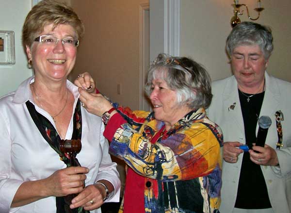From left, Peggy Payne, Fran Donaldson and Susan Law