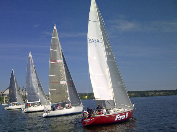 Start of PHRF division one