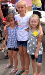 Abbie Latchford, Lily and Avery Anderson initially planned a small lemonade stand to help their friend Ella. Then support came pouring in.