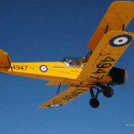 Vintage Wings' aircraft in County sky