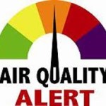 Wild fires smoke causing poor air quality