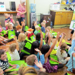 County children read with TVO's Gisèle