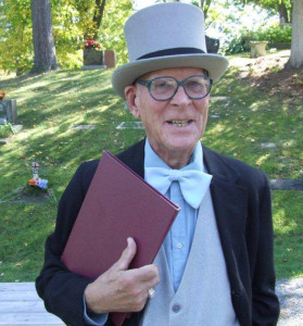 Don Roberts in the role of Richard Hadden, early Picton merchant.