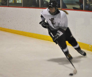 Britney Snider in control during the game against ENSS