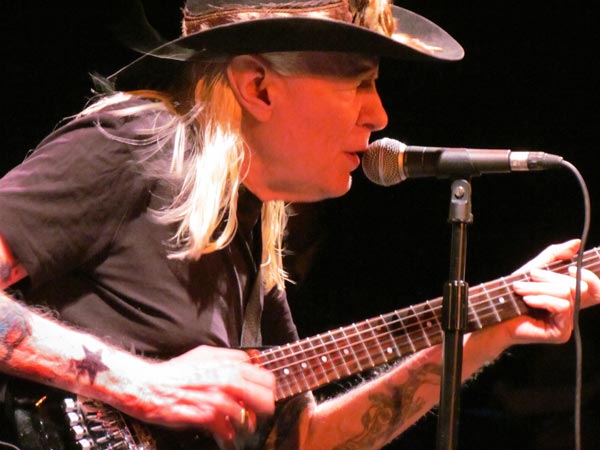 Johnny Winter in Picton 2011