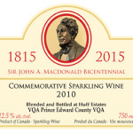 Huff Estates sparkling wine to honour Sir John A. Macdonald 
