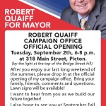 Open Letter to County Voters from Robert Quaiff