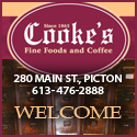 Visit Cooke's to stock up on gourmet coffee, gifts, fine cheeses